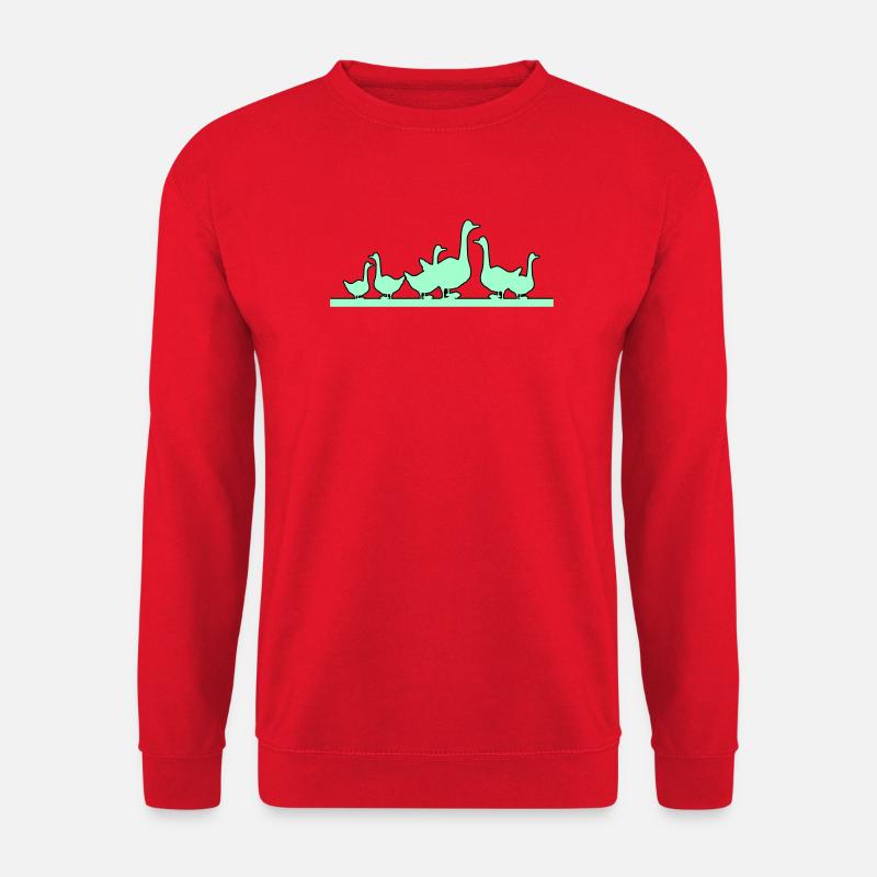 Anatre Oche - Felpa unisex - rosso