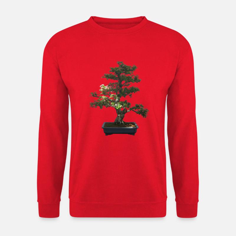 Bonsai tree - Unisex Sweatshirt - red