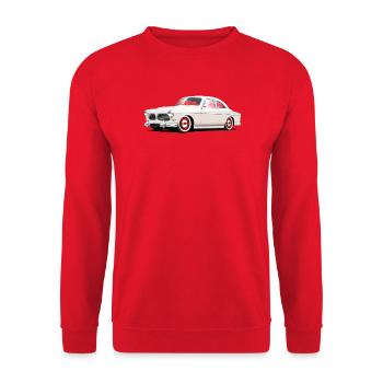 serie 120 custom - Sweat-shirt Unisexe - rouge - Devant - Alina (178cm) & Michal (187cm)