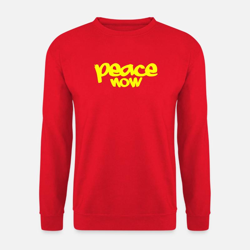Peace Now - Unisex Pullover - Rot