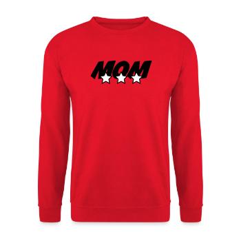 Beste Mama - Muttertag - Unisex Pullover - Rot - Vorne - Alina (178cm) & Michal (187cm)