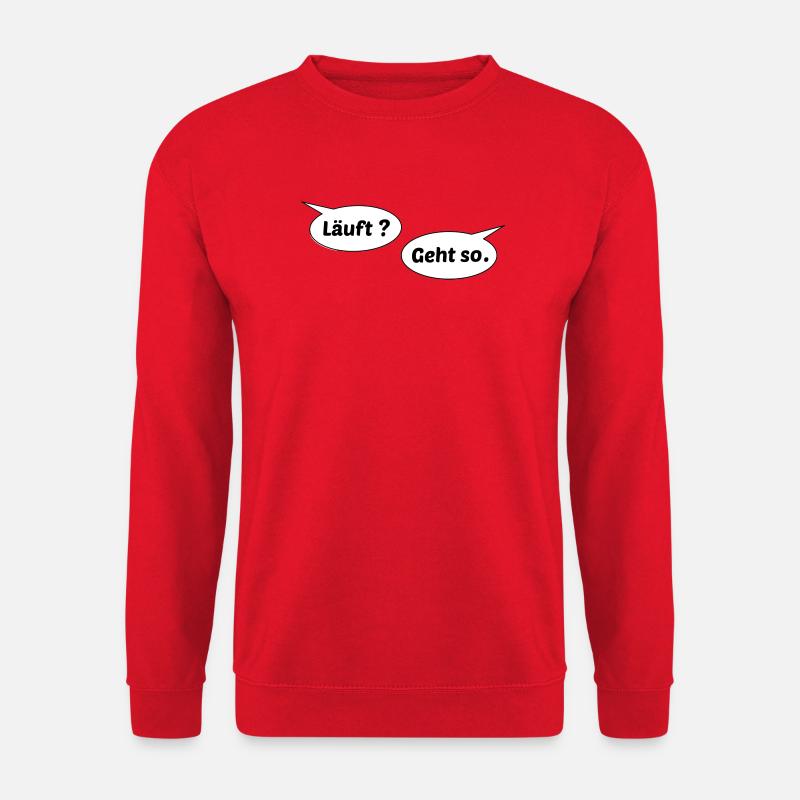 Läuft - Unisex Pullover - Rot