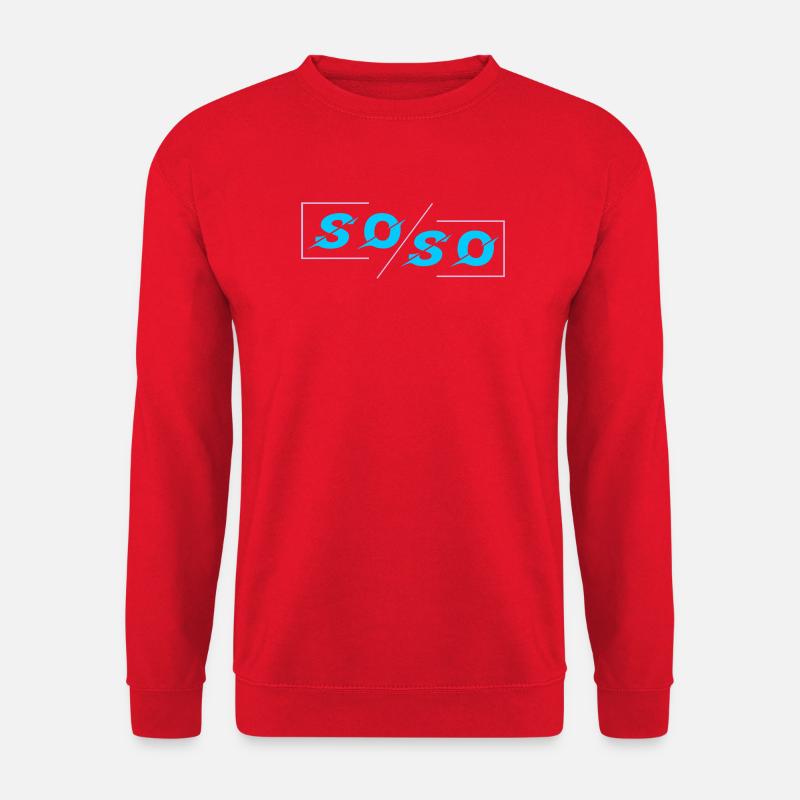 Soso - Unisex Pullover - Rot