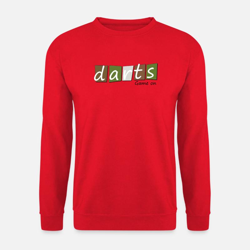 Dart,Darts Natur - Unisex Pullover - Rot
