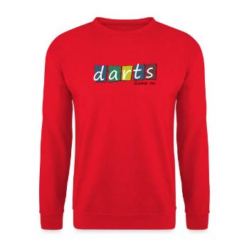 Fléchettes, fléchettes Nature 2 - Sweat-shirt Unisexe - rouge - Devant - Alina (178cm) & Michal (187cm)