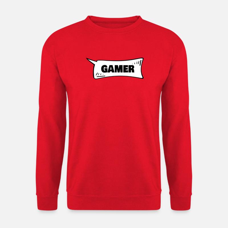 Gamer - Unisex Pullover - Rot