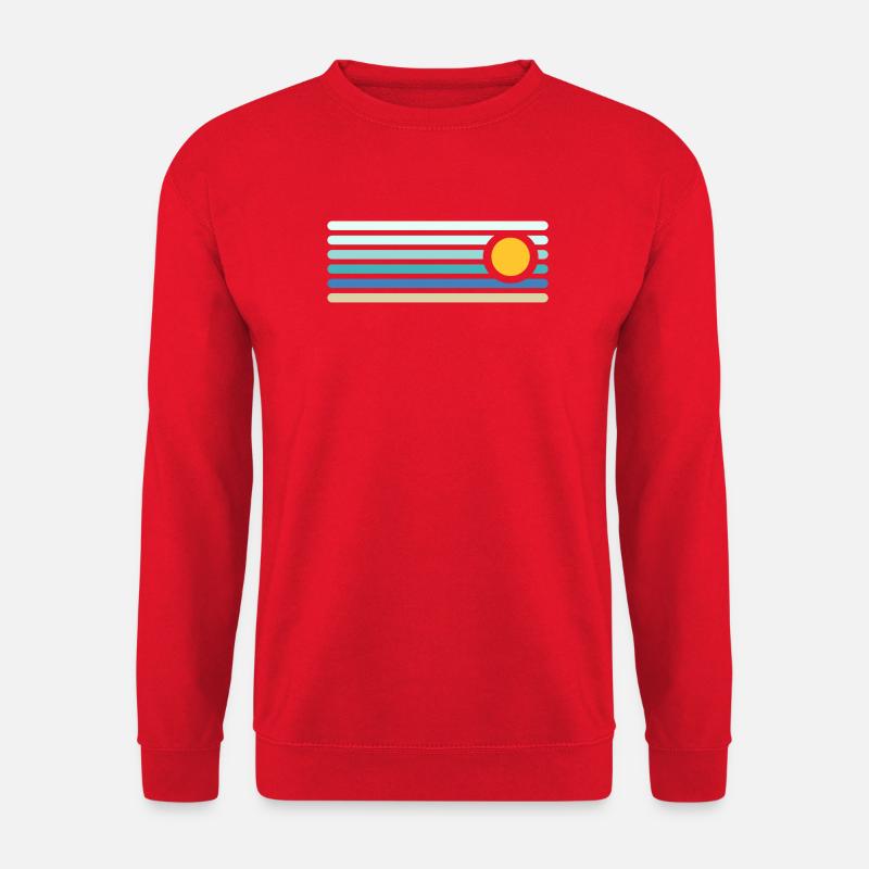 beach - Unisex Sweatshirt - red