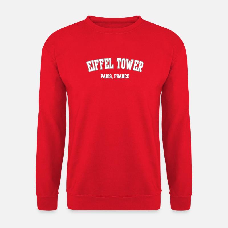 Eiffelturm Pariser Wappen - Unisex Pullover - Rot