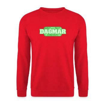 Dagmar - Unisex Pullover - Rot - Vorne - Alina (178cm) & Michal (187cm)