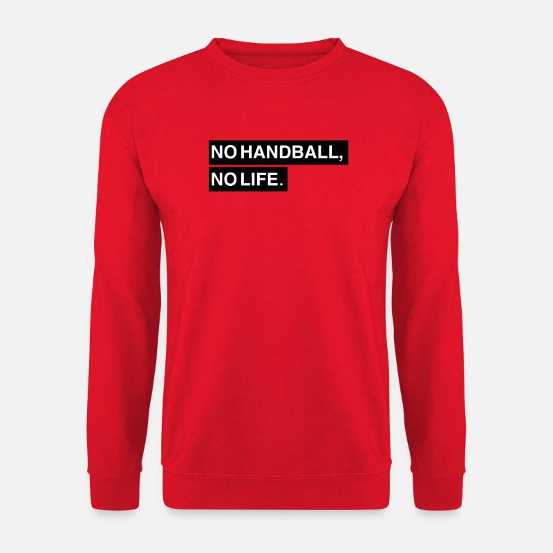 No Handball, no Life - Unisex Pullover - Rot