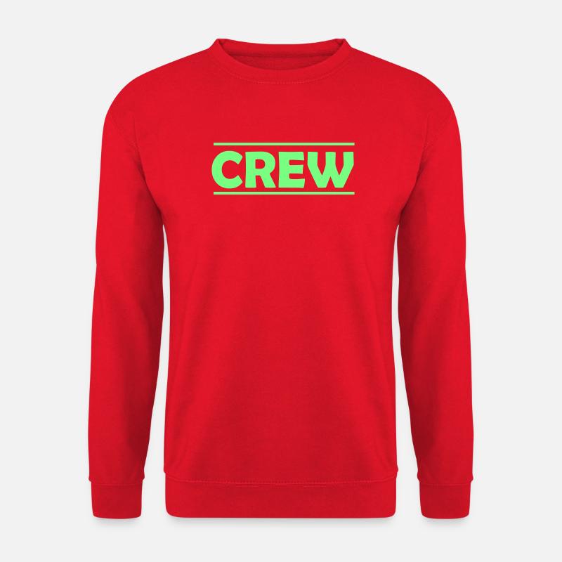 Crew - Unisex Pullover - Rot