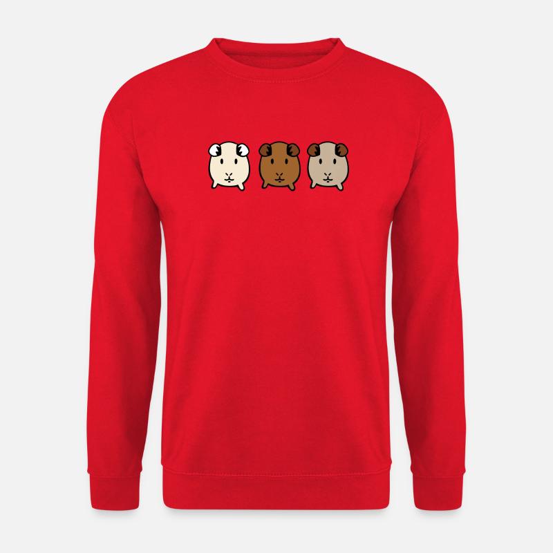 guinea pig - Unisex Sweatshirt - red