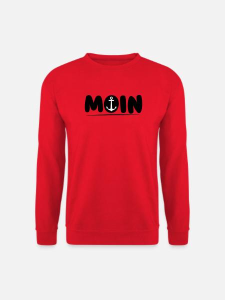 Moin with Anker - Unisex Sweatshirt - red