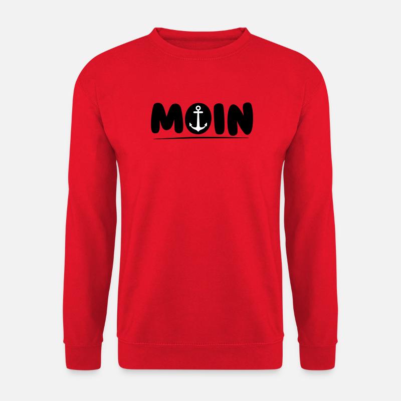 Moin with Anker - Unisex Sweatshirt - red