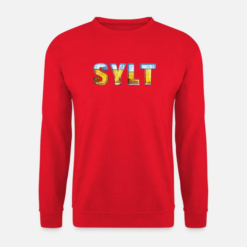 Sylt & Eis - Unisex Sweatshirt - red