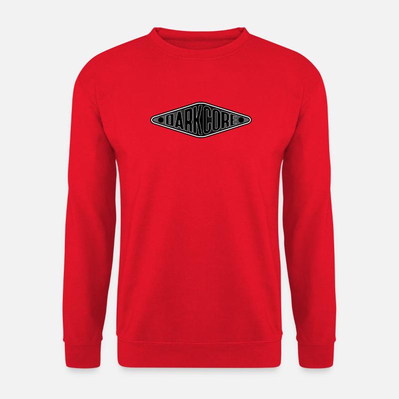 Darkcore Shield Logo - Unisex Sweatshirt - red