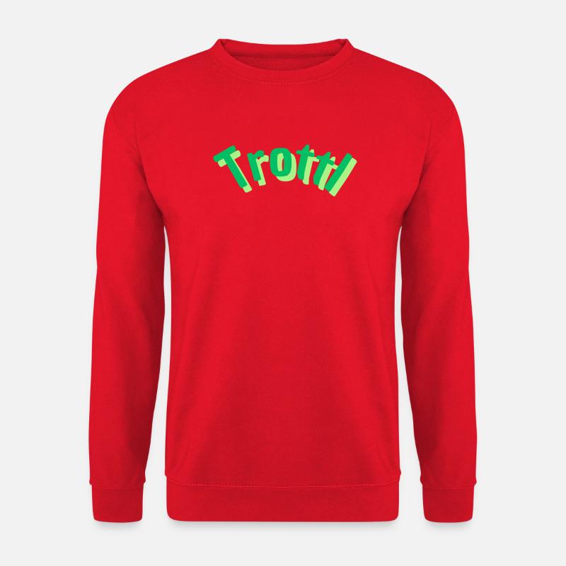 Trottl - Unisex Pullover - Rot