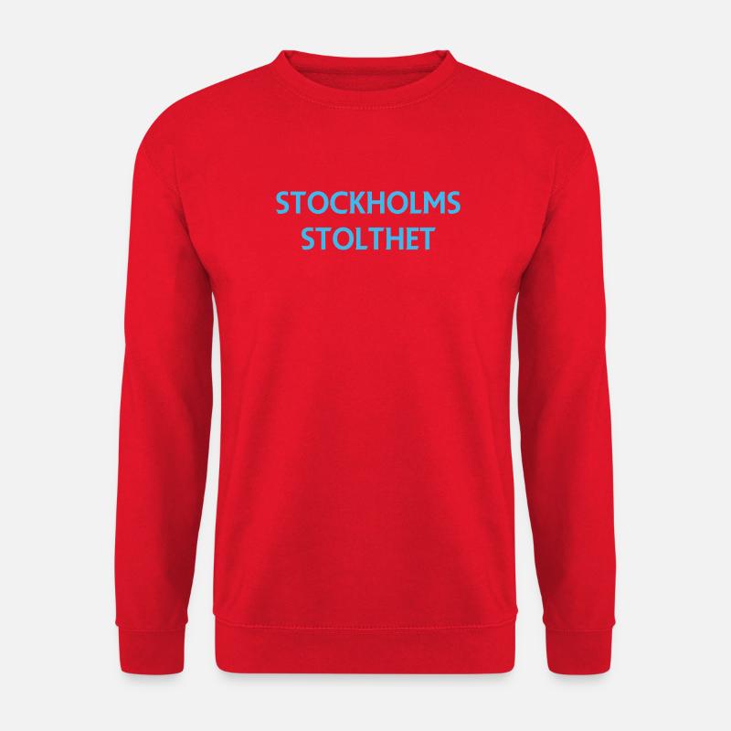 Stockholmer Stolz - Unisex Pullover - Rot