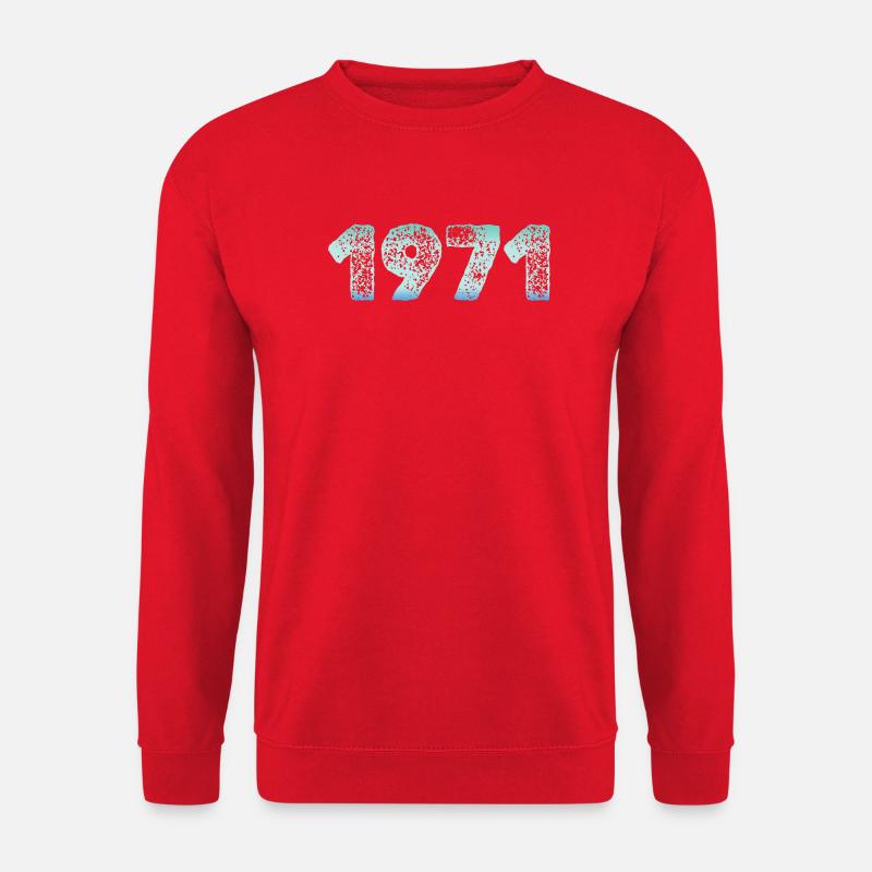 1971 Neon Bruch - Unisex Sweatshirt - red
