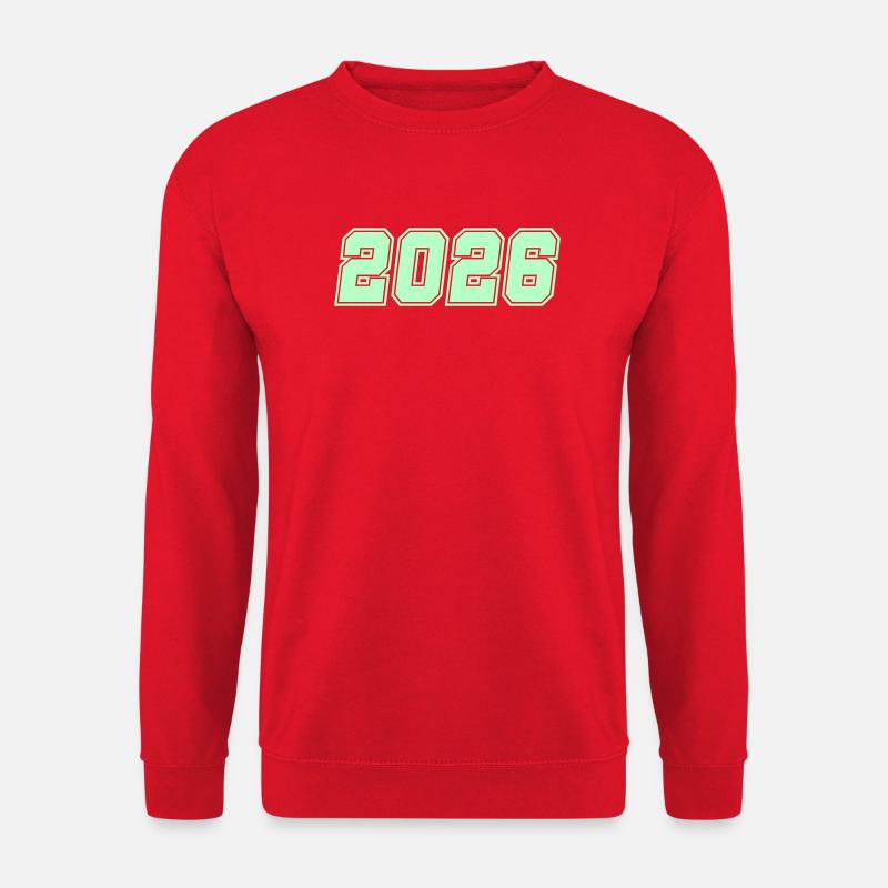 2026-- - Unisex Sweatshirt - red