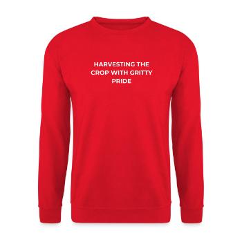 Expert néo-zélandais : fierté - Sweat-shirt Unisexe - rouge - Devant - Alina (178cm) & Michal (187cm)