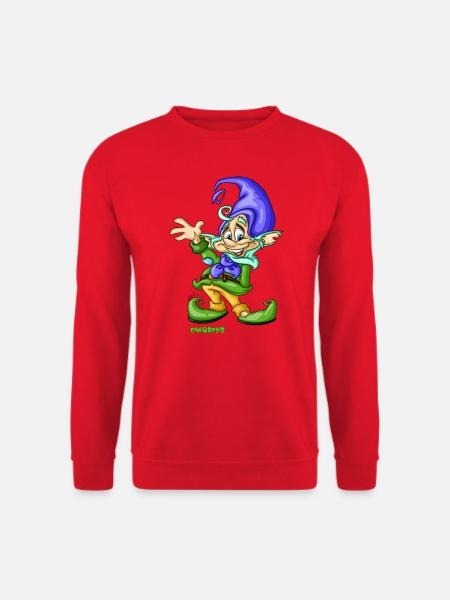 Dworfy der Flinke - Unisex Pullover - Rot