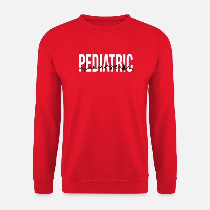Pediatric nurses - Unisex Sweatshirt - red