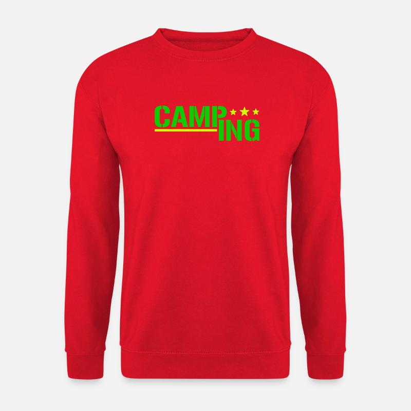 Camping - Unisex Pullover - Rot