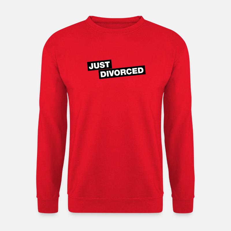 Just divorced - Unisex Pullover - Rot