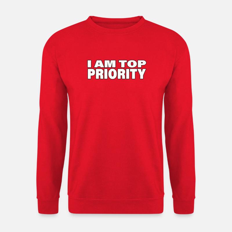 TOP PRIORITY - Unisex Pullover - Rot