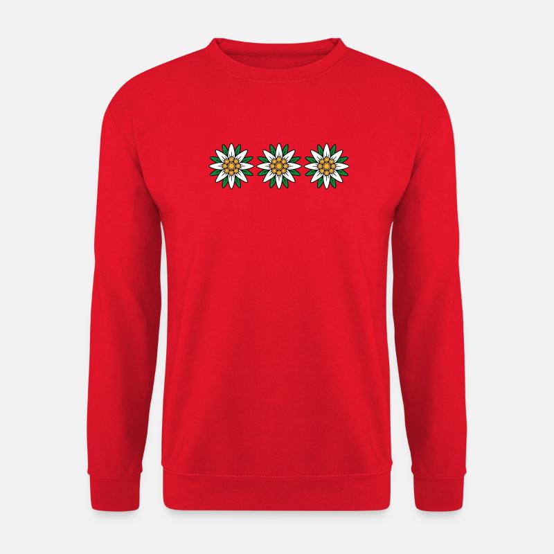 Edelweiss - Unisex Pullover - Rot