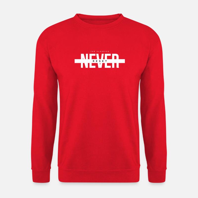 The Classics Never Reset | Gaming Apparel - Unisex Sweatshirt - red