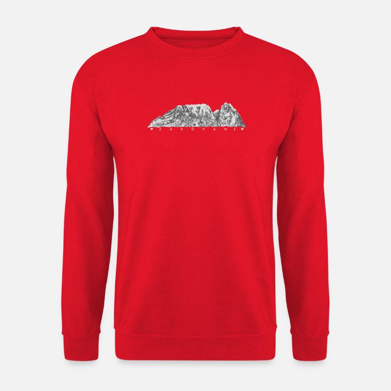 Zakopane Giewont Tatry - Unisex Pullover - Rot
