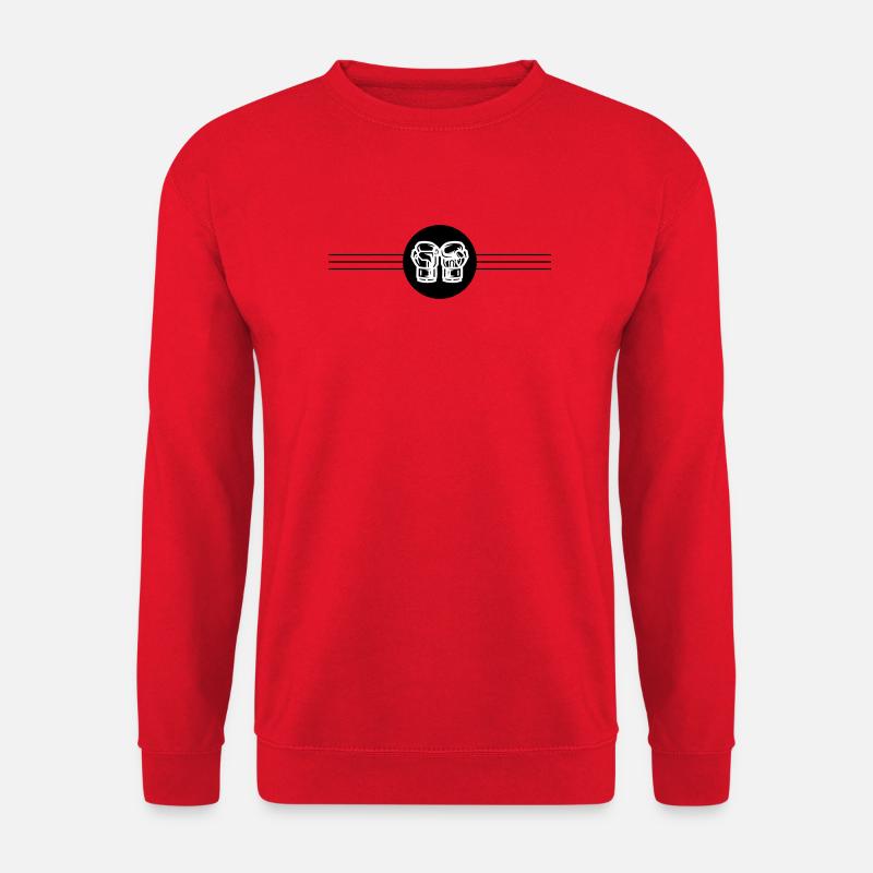 Boxhandschuhe Symbol - Unisex Pullover - Rot