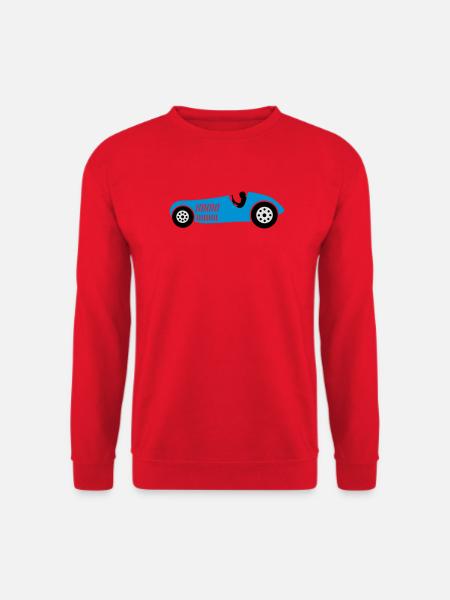 rennwagen rennen auto - Unisex Pullover - Rot