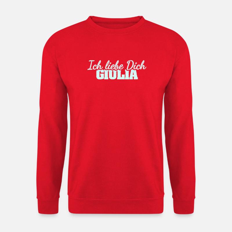 Giulia - Unisex Sweatshirt - red