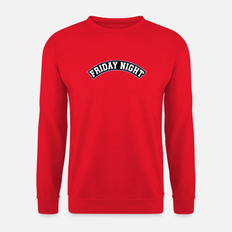 Friday Night Retro Arcade Design - Unisex Sweatshirt - red
