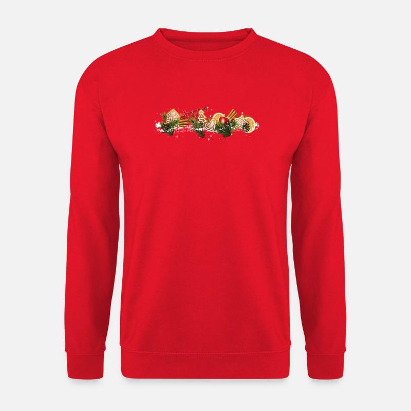Weihnachtsplätzchen - Unisex Pullover - Rot