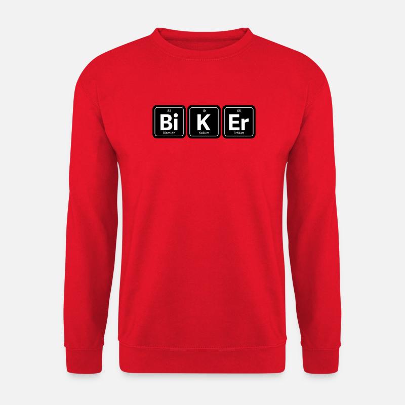 Bi K Er Biker - Unisex Sweatshirt - red