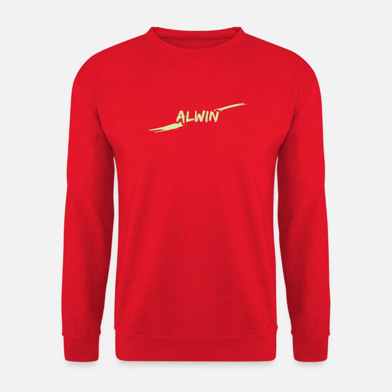 Gift Alwin - Unisex Sweatshirt - red