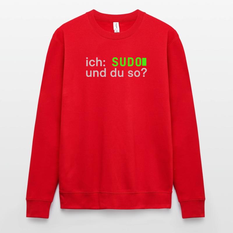 ich: SUDO und du so? Linux Spruch - Programmierer Unisex Pullover