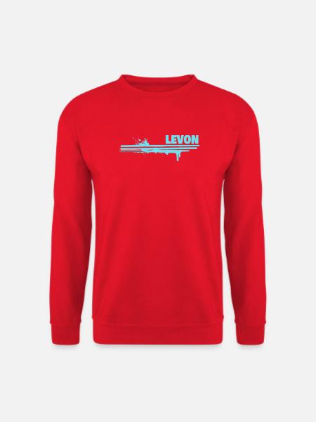 Levon als Malerei - Unisex Pullover - Rot