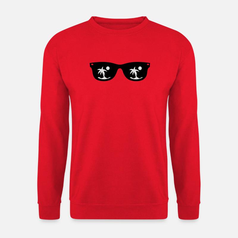 Sonnenbrille - Unisex Pullover - Rot