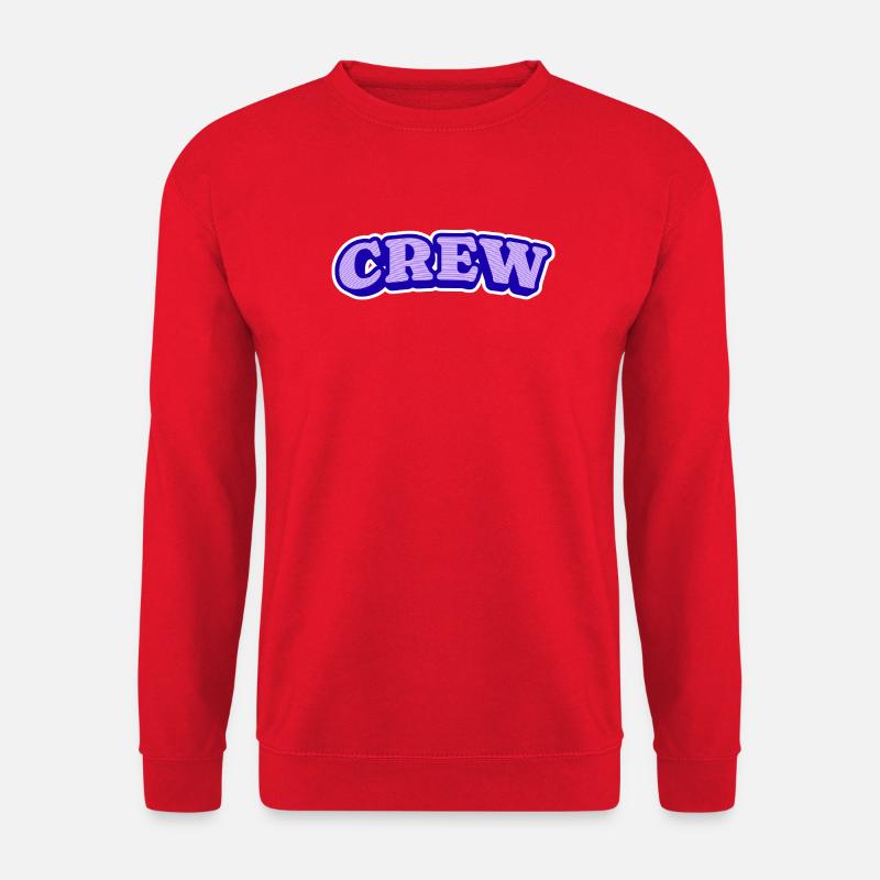 CREW PURPLE - Unisex Sweatshirt - red