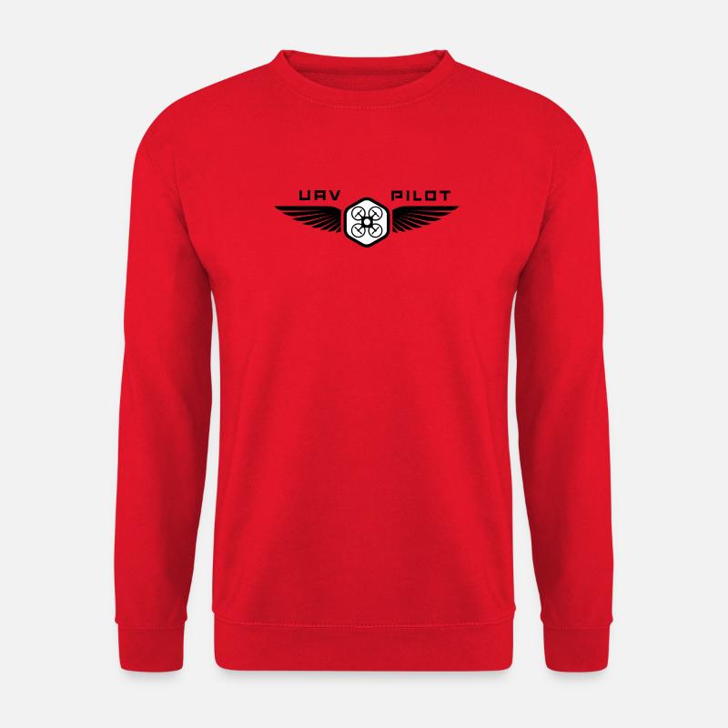 UAV PILOT1 - Unisex Pullover - Rot