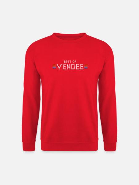Best Of Vendee lustiges Geschenk-T-Shirt - Unisex Pullover - Rot