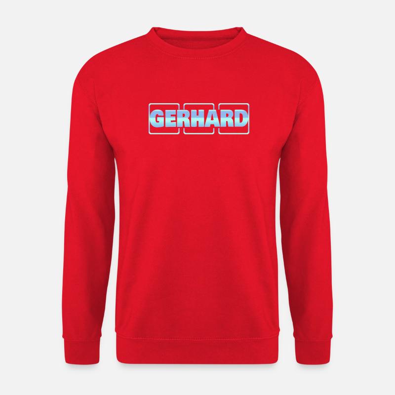 Gerhard - Unisex Pullover - Rot
