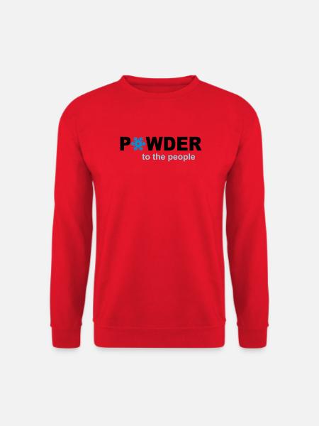 snow - Unisex Sweatshirt - red