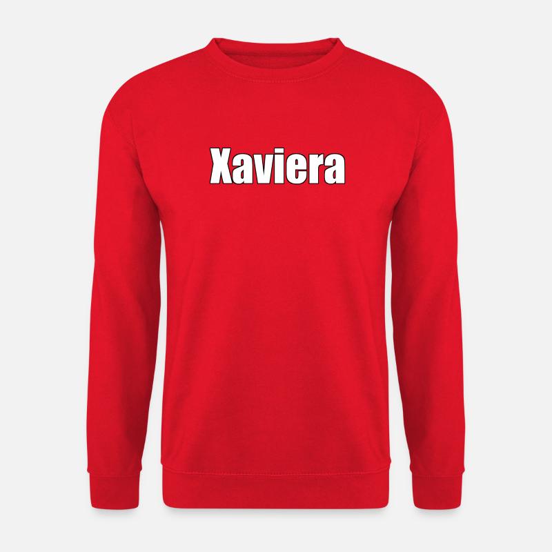 Xaviera - Unisex Pullover - Rot