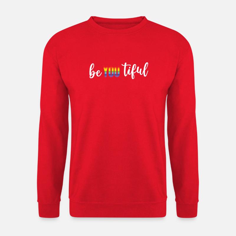 Pride Month LGBT - BeYOUTiful - Unisex Pullover - Rot